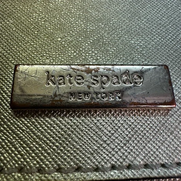 Kate Spade Metallic Gold Crossbody EUC - Picture 8 of 15